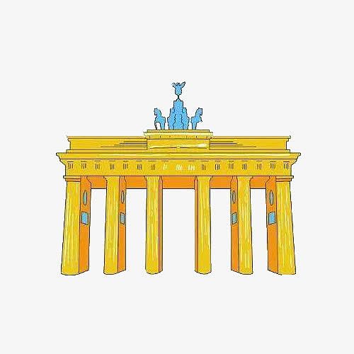 卡通风格的勃兰登堡