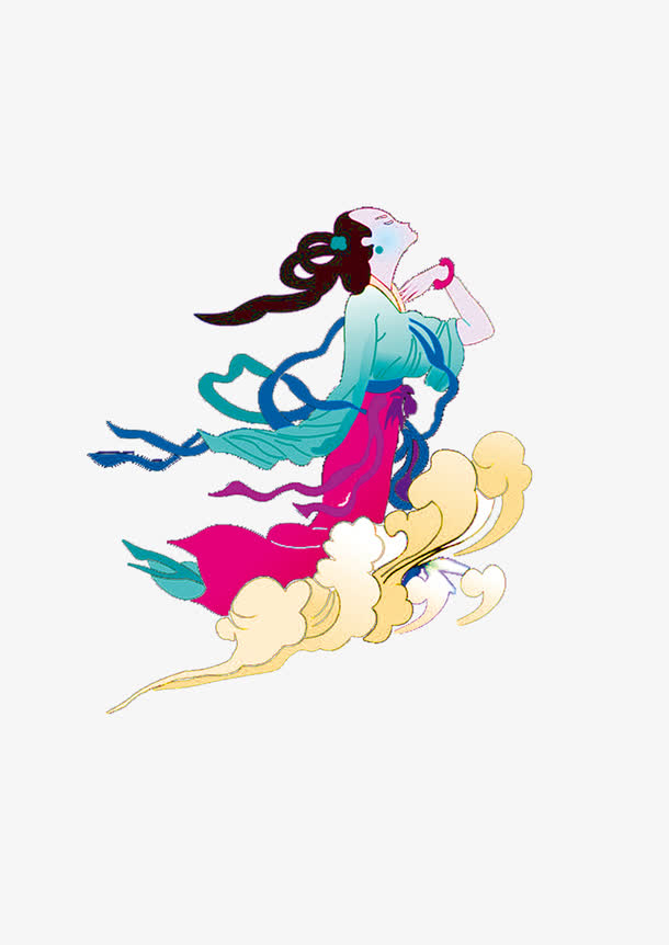 嫦娥素材免费下载_觅元素