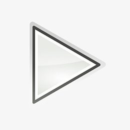 简约白色播放按钮设计