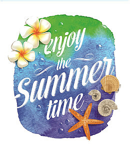 享受夏天的时间