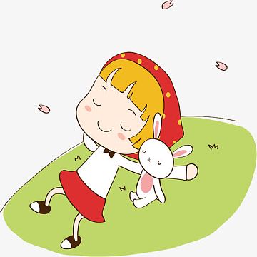 小朋友躺在草地上