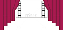 电影院幕布