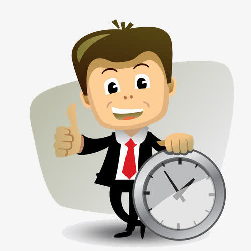 商业性质卡通人物的守时