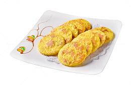 奶香玉米饼