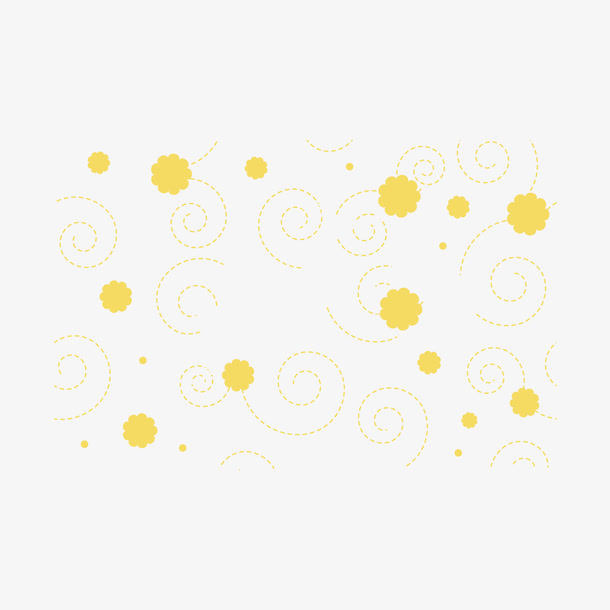 黄色可爱纹理婴幼儿背景