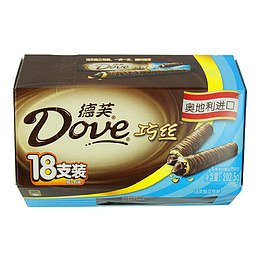 产品实物德芙巧克力