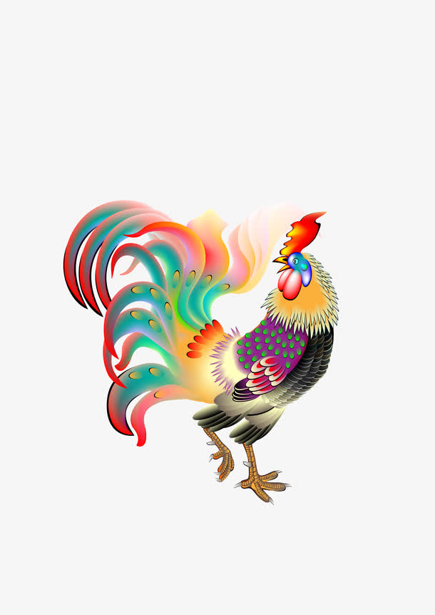 关键词 : 鸡,鸡年,装饰画,美丽的大公鸡[声明] 觅元素所有素材为用户