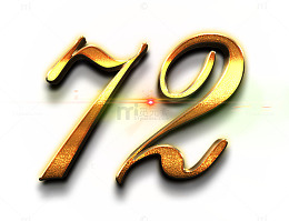 72立体字设计