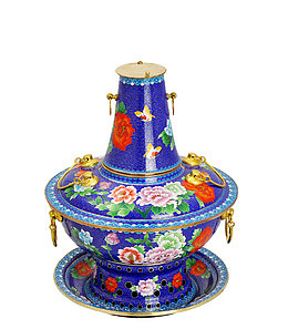 景泰蓝老式火锅