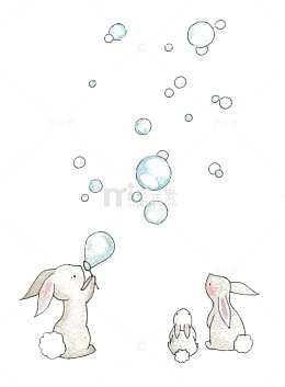 吹泡泡
