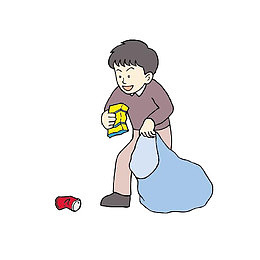 收集废品