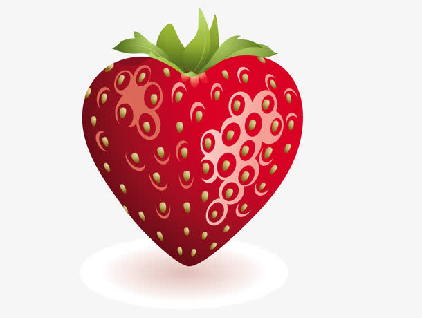 爱心草莓