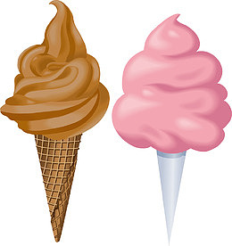 卡通冰激凌