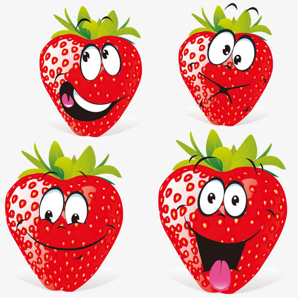卡通草莓