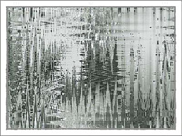 水波纹玻璃镜面