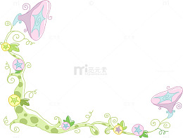 牵牛花花纹