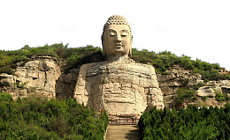 山西旅游蒙山大佛