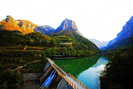 唯美山西太行山大峡谷