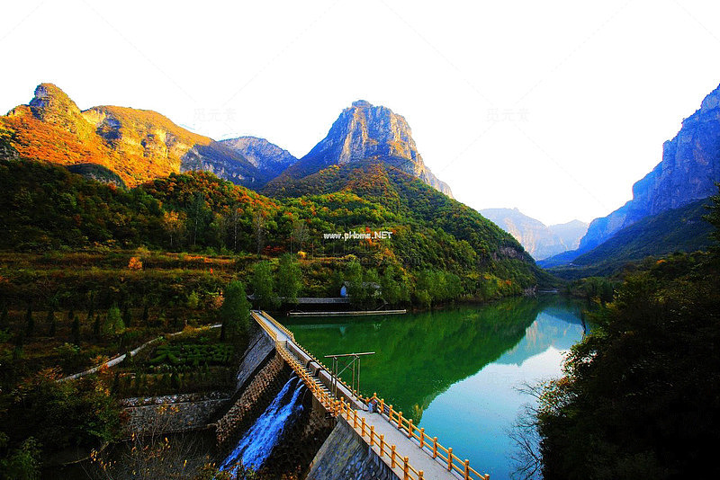唯美山西太行山大峡谷