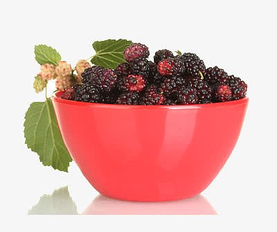 一碗满满的树莓