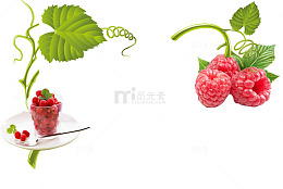 实物树莓产品鲜果果蔬