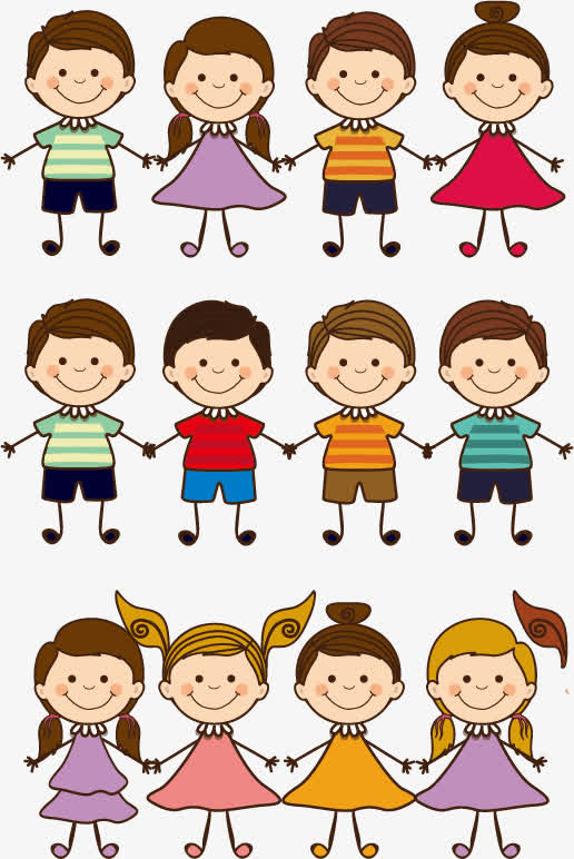 卡通人物矢量素材