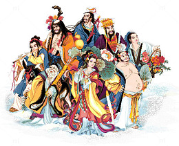 中国文化八仙过海