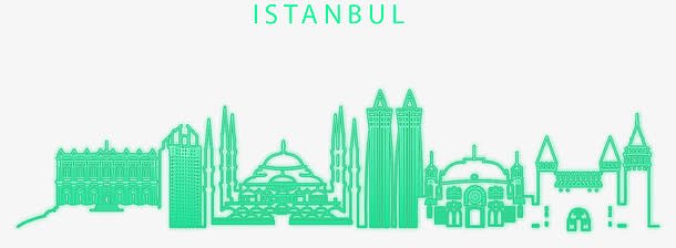 绿色光效伊斯坦布尔