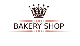 手绘蛋糕店标题矢量图