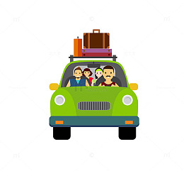 手绘汽车