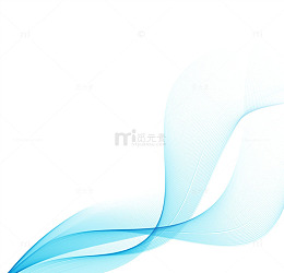 蓝色起伏线