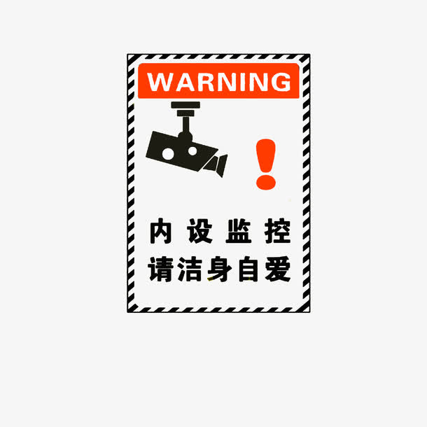 内设监控请洁身自爱