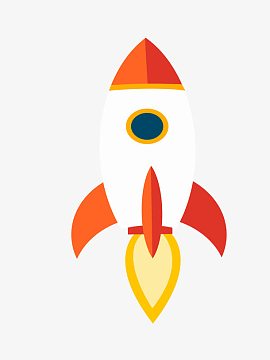 360小火箭素材_360小火箭图片元素-觅元素