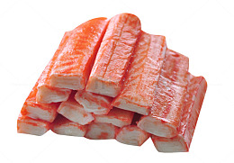 冷冻蟹柳蟹肉卷
