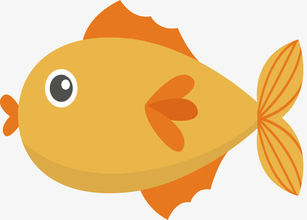 卡通鱼类设计素材免费下载_觅元素