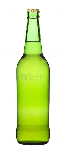 绿色啤酒瓶