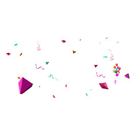 微立体彩带装饰