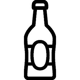 食物啤酒瓶图标