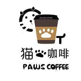 咖啡厅logo猫屎咖啡