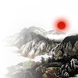 日出江花红胜火