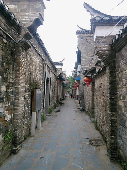 中式建筑胡同巷子