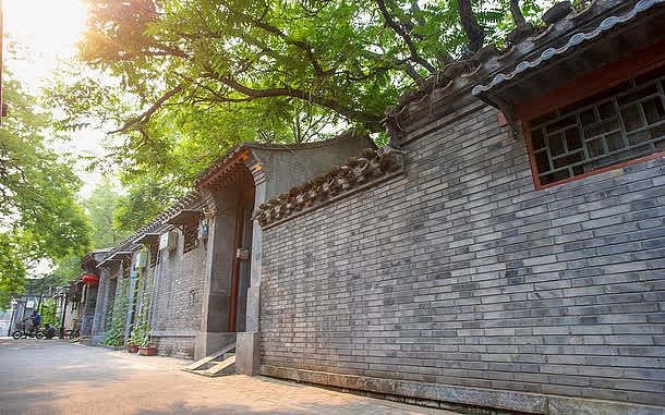 老北京古建筑老巷子胡同