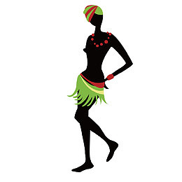 黑人女性动人曲线