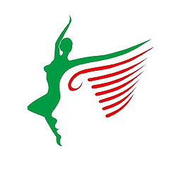 减肥logo绿色跳舞