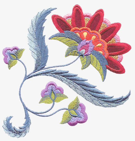 绣花 绣花素材 传统绣花素材