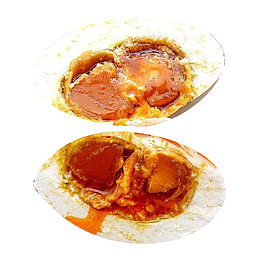 自制红心咸鸭蛋
