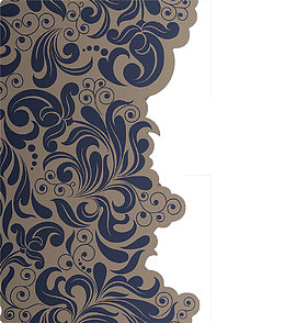 复古暗黑长叶子