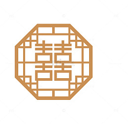 中国风喜字边框