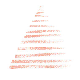 粉红粉笔笔刷线条