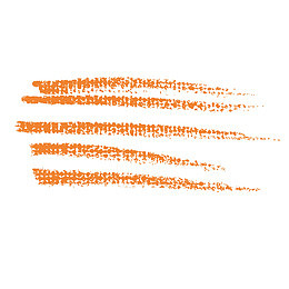 粉笔笔刷橘色清晰